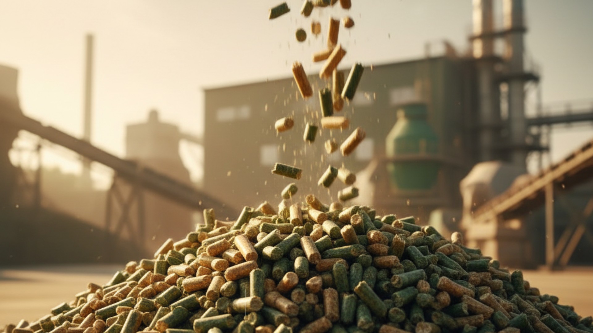 Biomass pellets – renewable energy